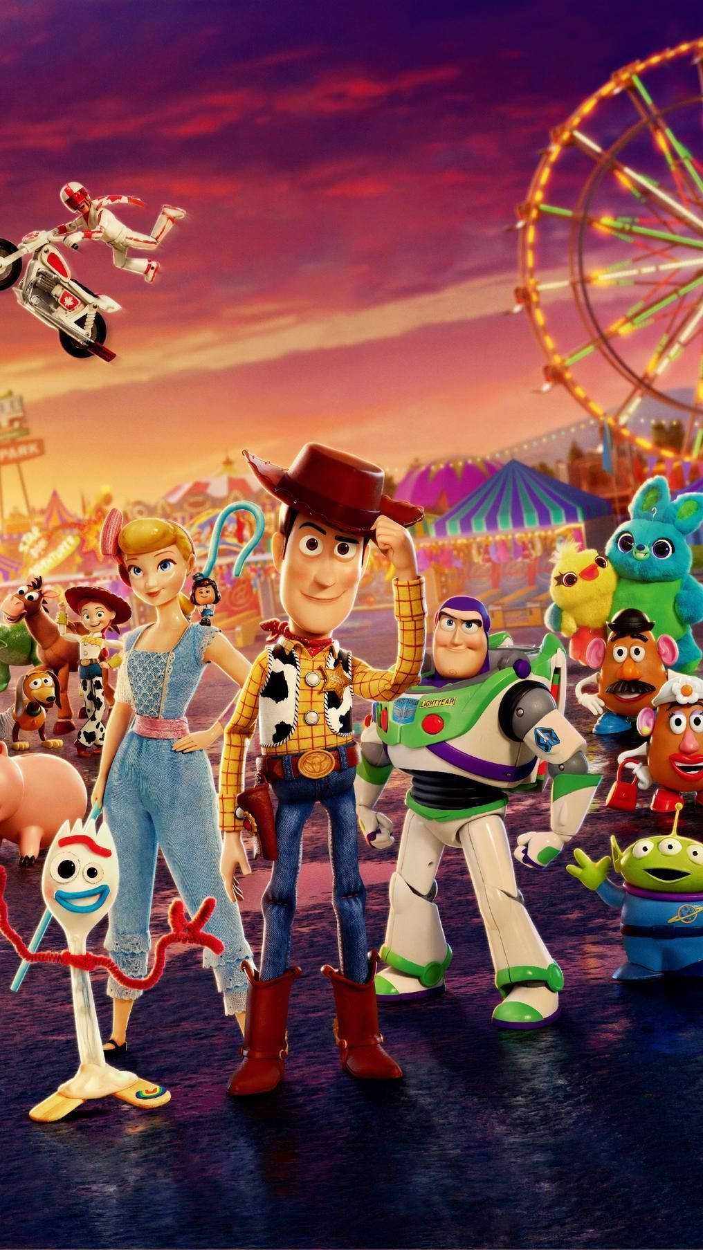 Toy Story In Carnival Wallpaper