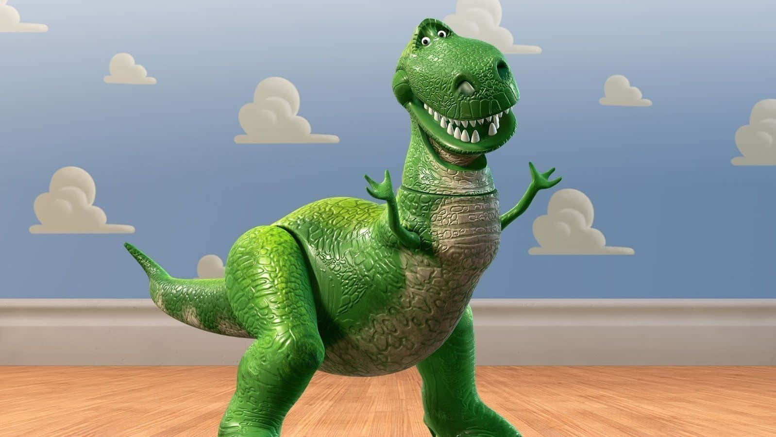 Bilddes Dinosauriers Rex Aus Toy Story