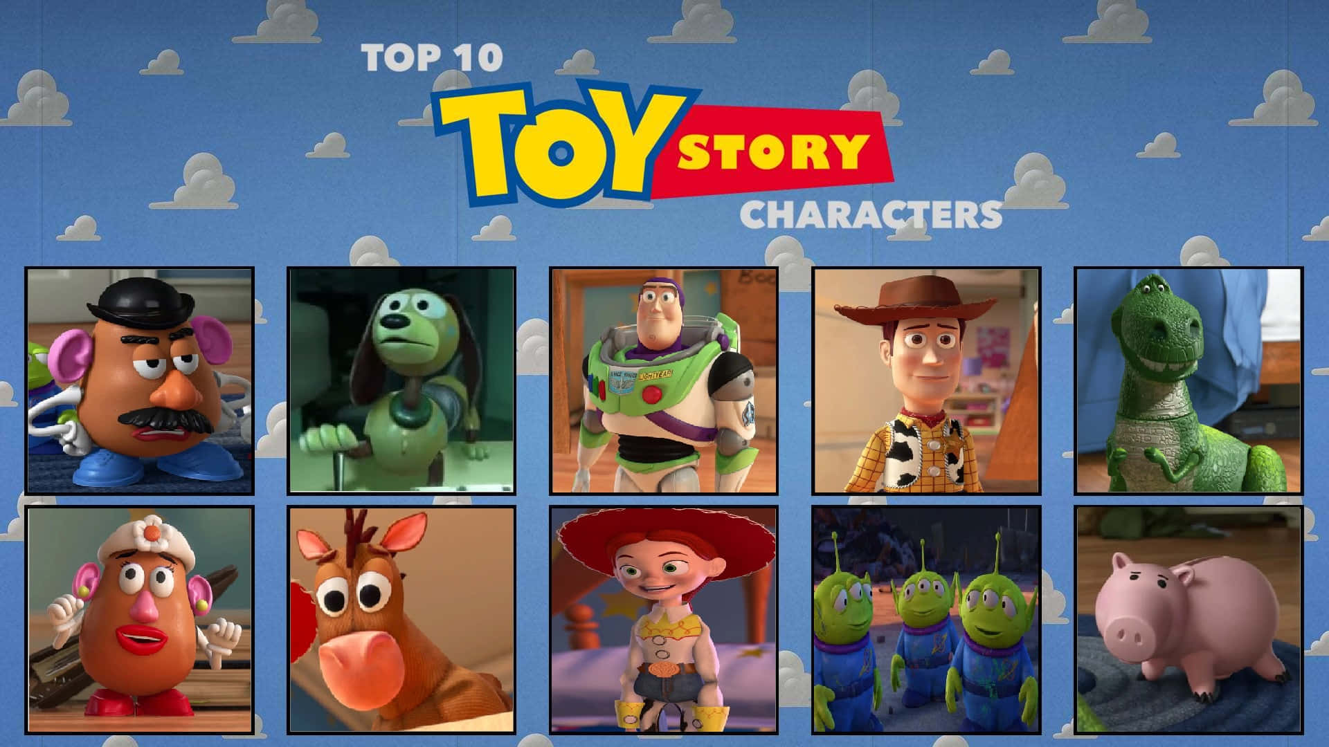 Immaginedei Migliori Personaggi Del Film Toy Story