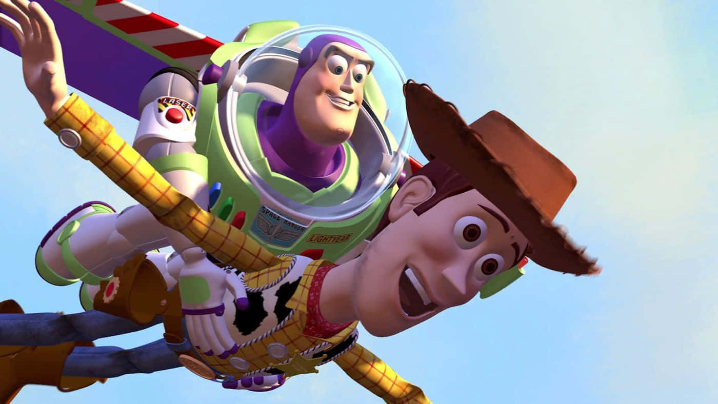 Legeplads 4 Buzz Lightyear Woody billede tapet