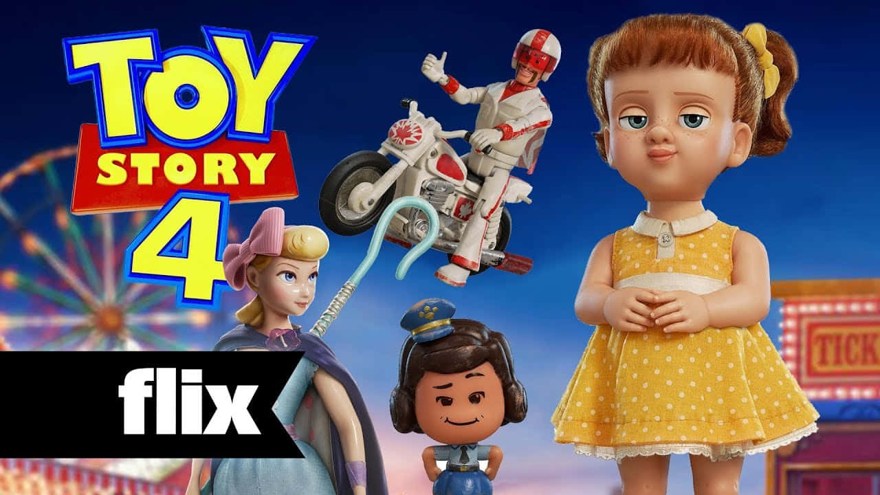 Billedvægge af Toy Story 4 Forestillingsfigurer