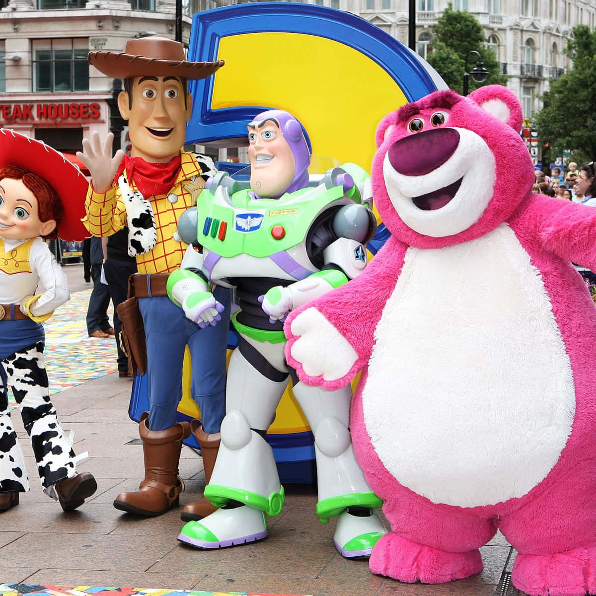 Immaginedei Personaggi Mascotte Di Toy Story Di Disney.