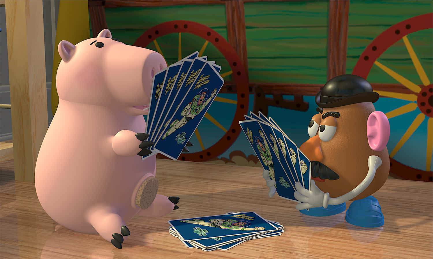 Immaginedi Mr Potato Hamm Di Toy Story