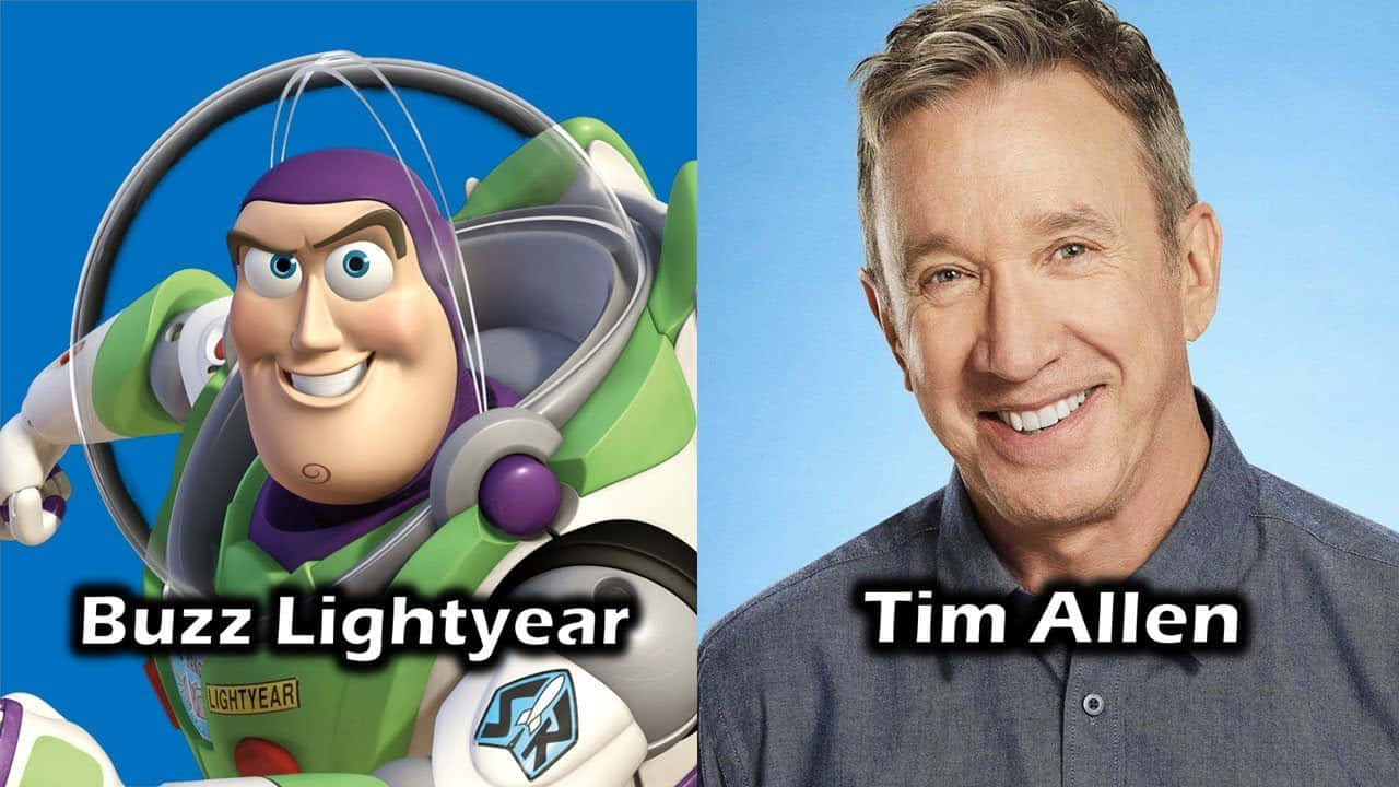 Immaginedi Buzz Lightyear Di Toy Story Interpretato Da Tim Allen