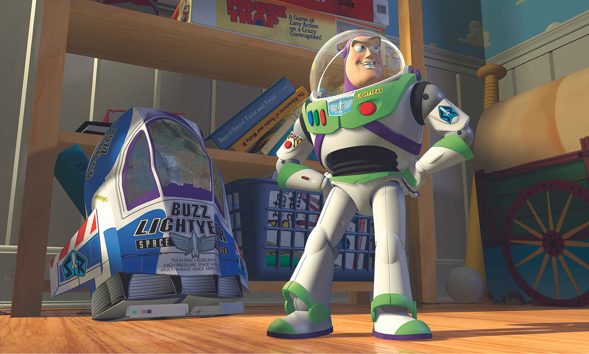 Toy Story 4 Film Buzz Lightyear Billede Tapet