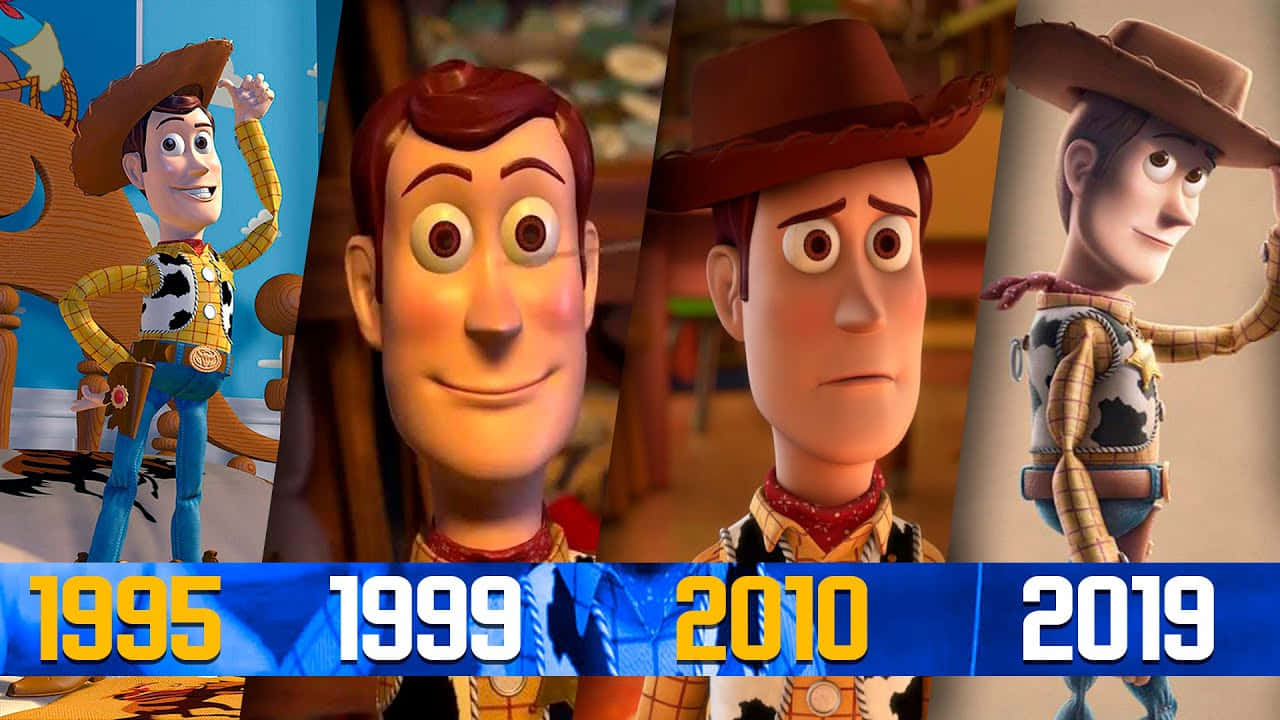 Toystory Woody Evolution Bild