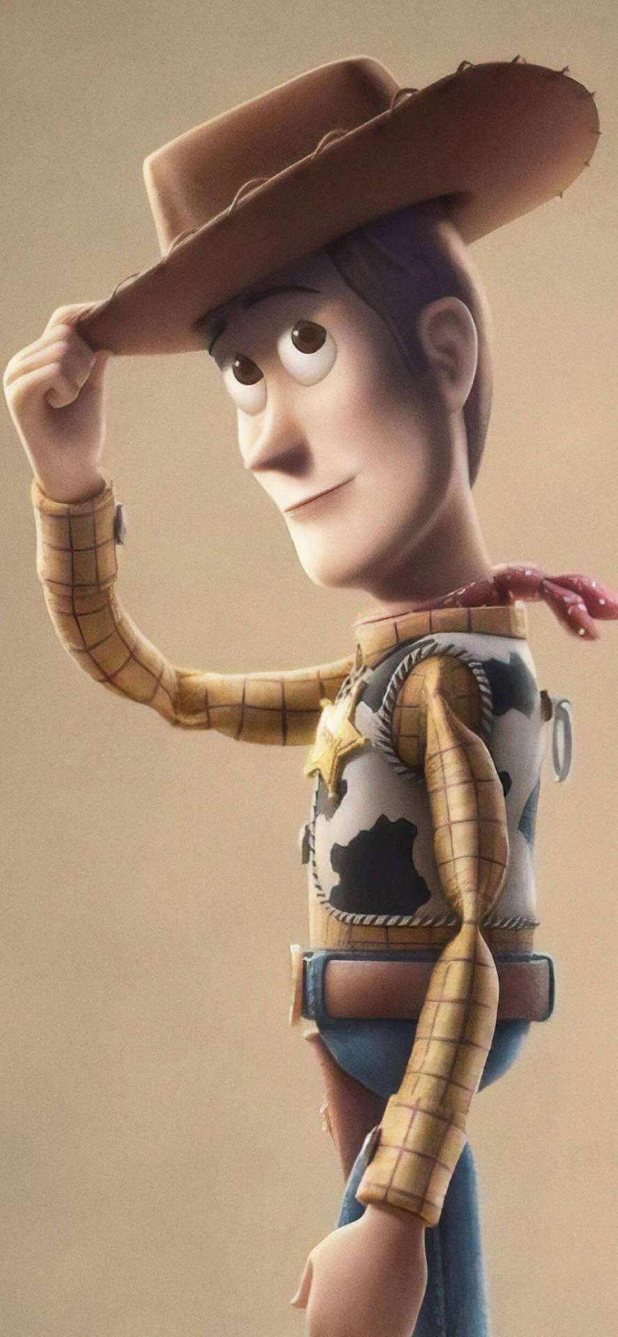 Toy Story Woody iPhone X Cartoon Tapet Wallpaper