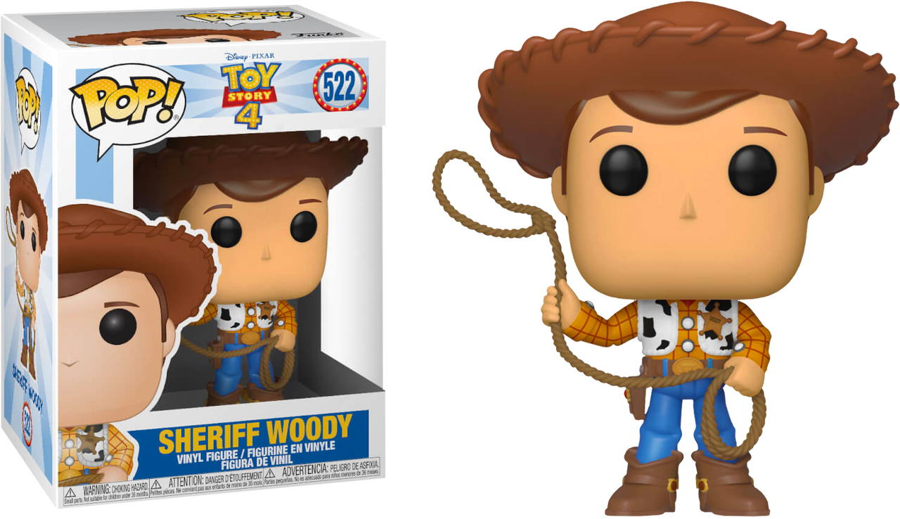 Toy Story4 Woody Funko Pop PNG