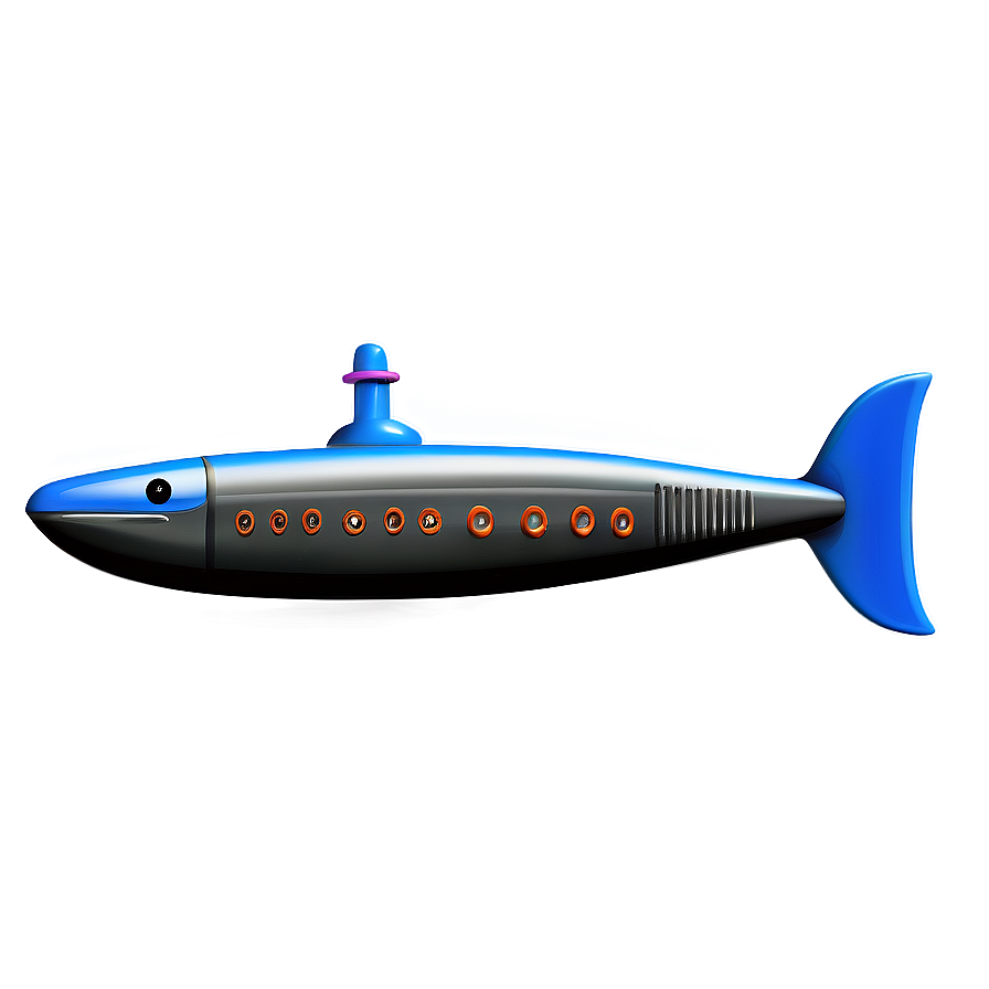 Toy Submarine Drawing Png 05252024 PNG