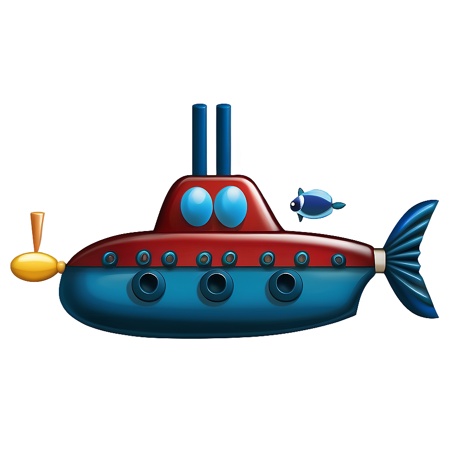 Toy Submarine Drawing Png Xcd26 PNG