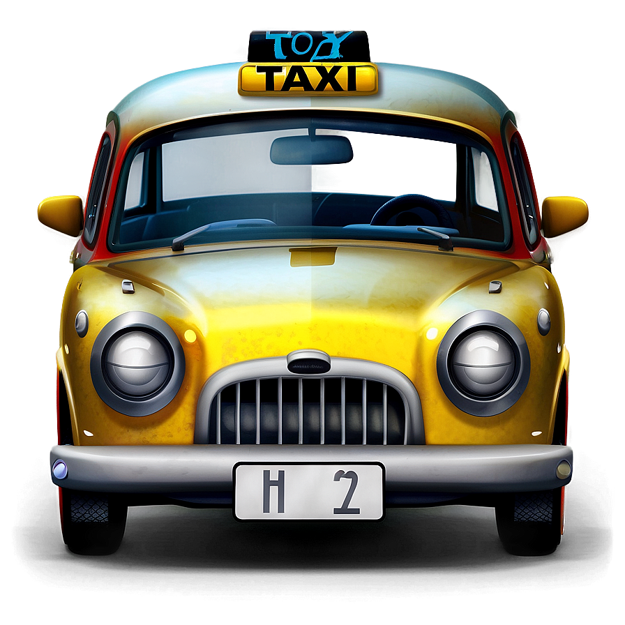 Toy Taxi Car Png 87 PNG