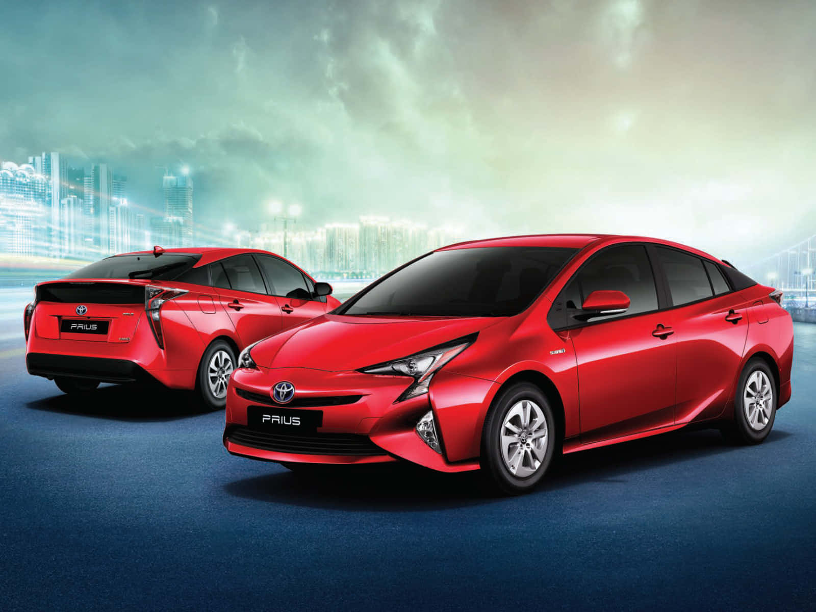 Toyotabeweist Innovation Und Leistung.
