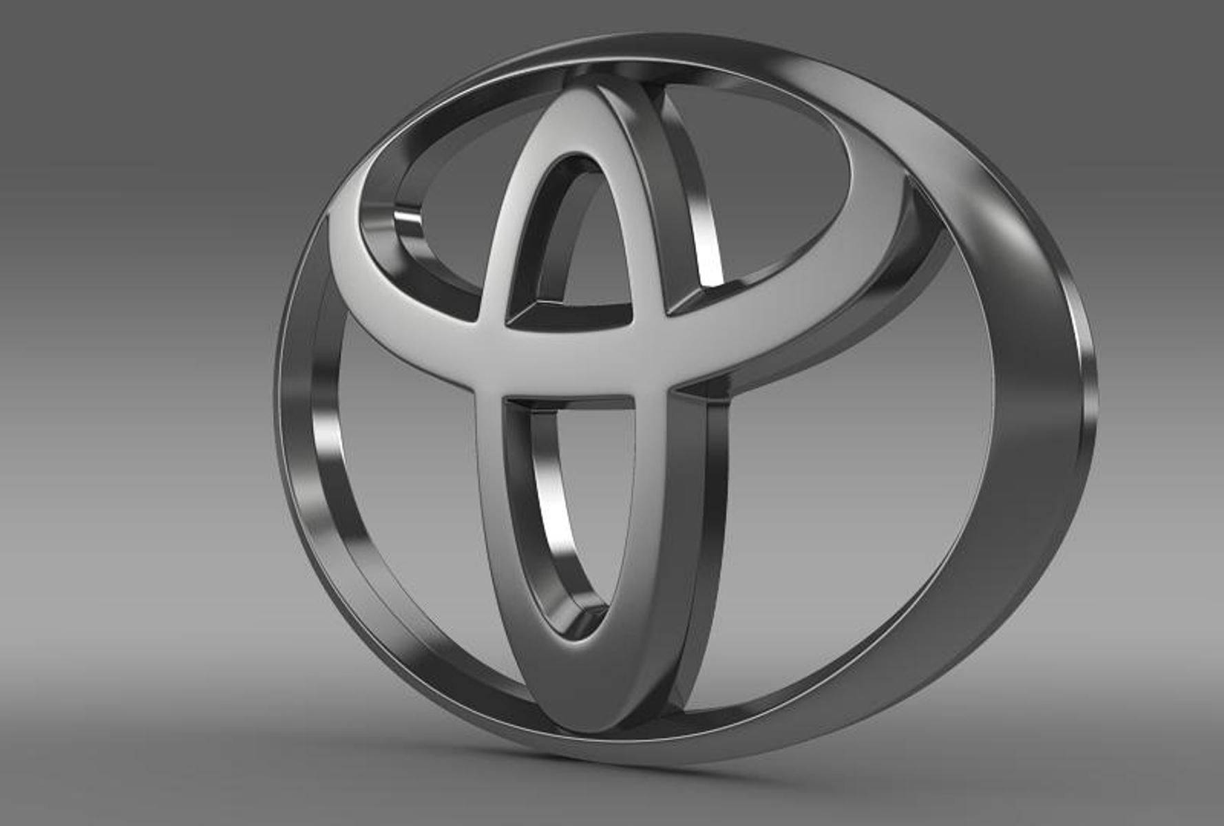 Toyota 3D Logo Wallpaper