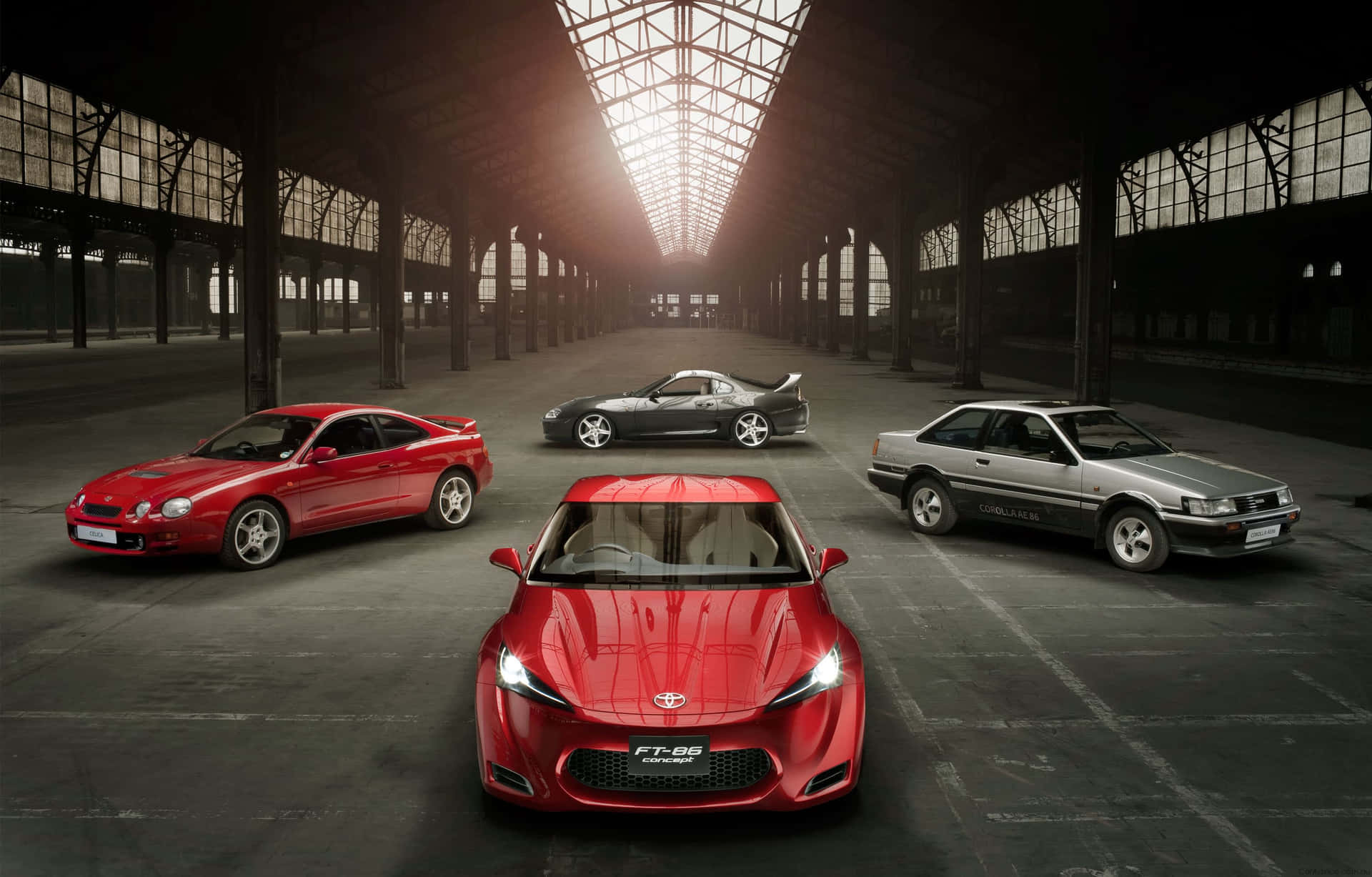 Toyotagt-r: Una Nueva Generación De Automóviles Deportivos. Fondo de pantalla