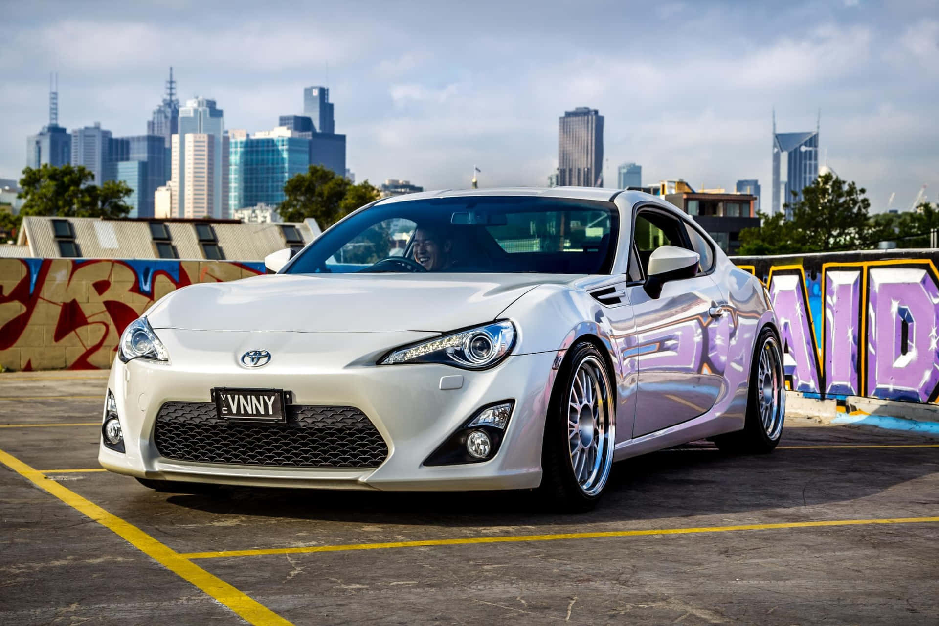 Get behind the wheel of the Toyota 86 Wallpaper