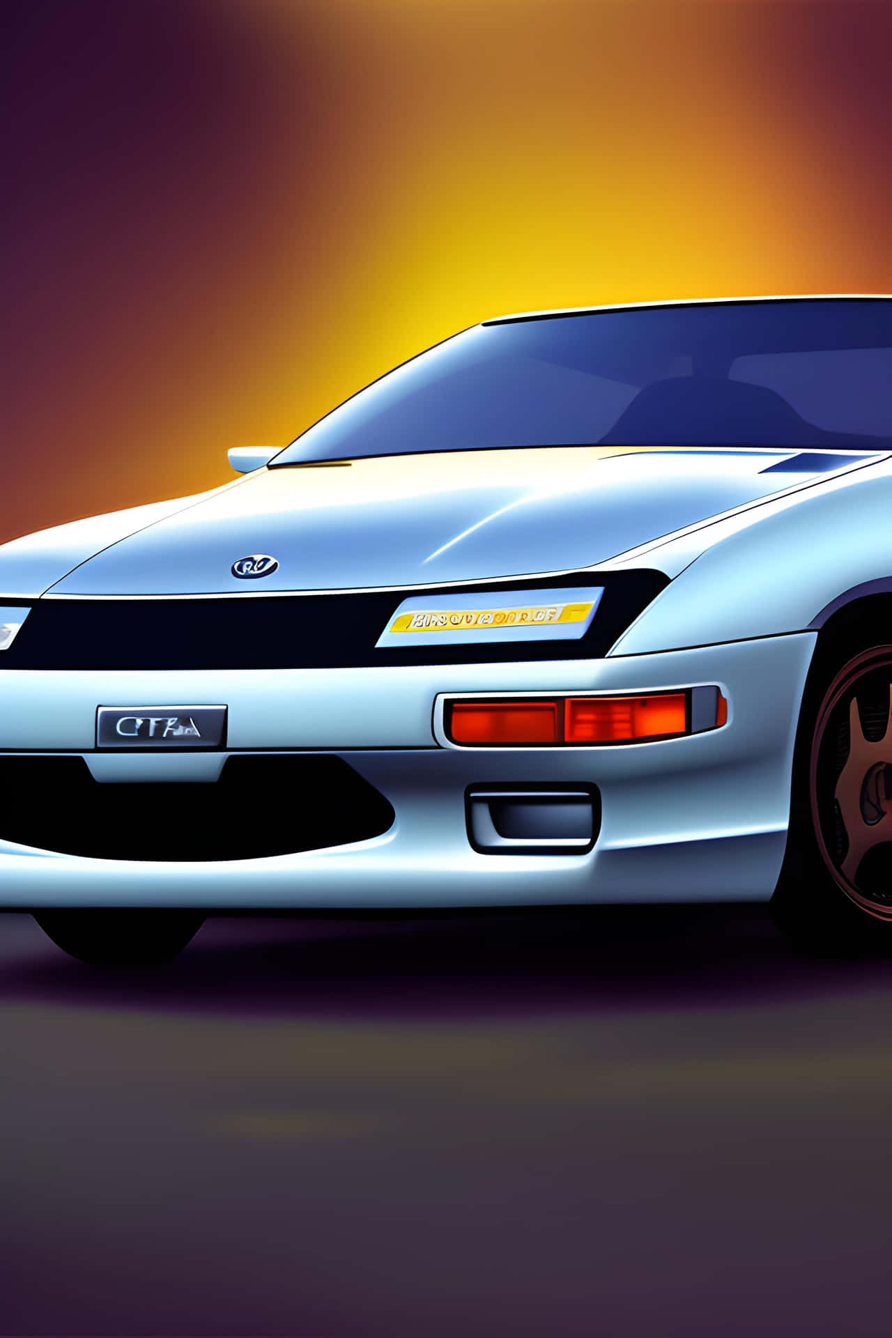 Toyota Celica G T Four Illustratie Achtergrond