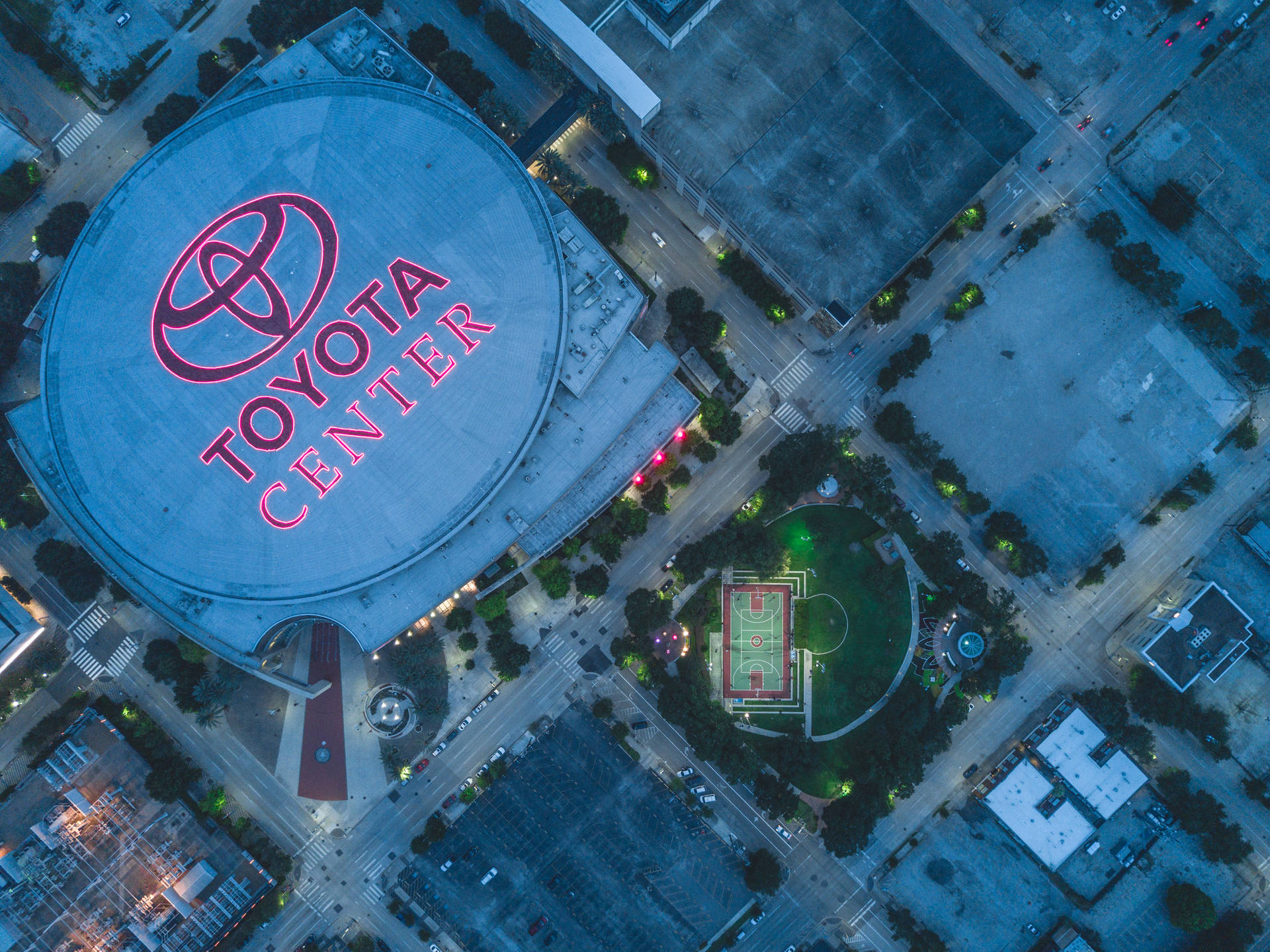 Toyota Center Houston Background