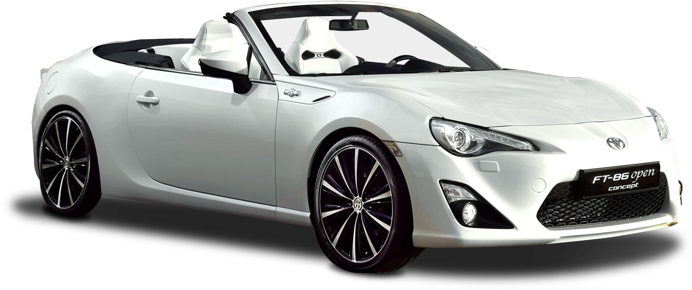 Toyota F T86 Open Concept Convertible PNG