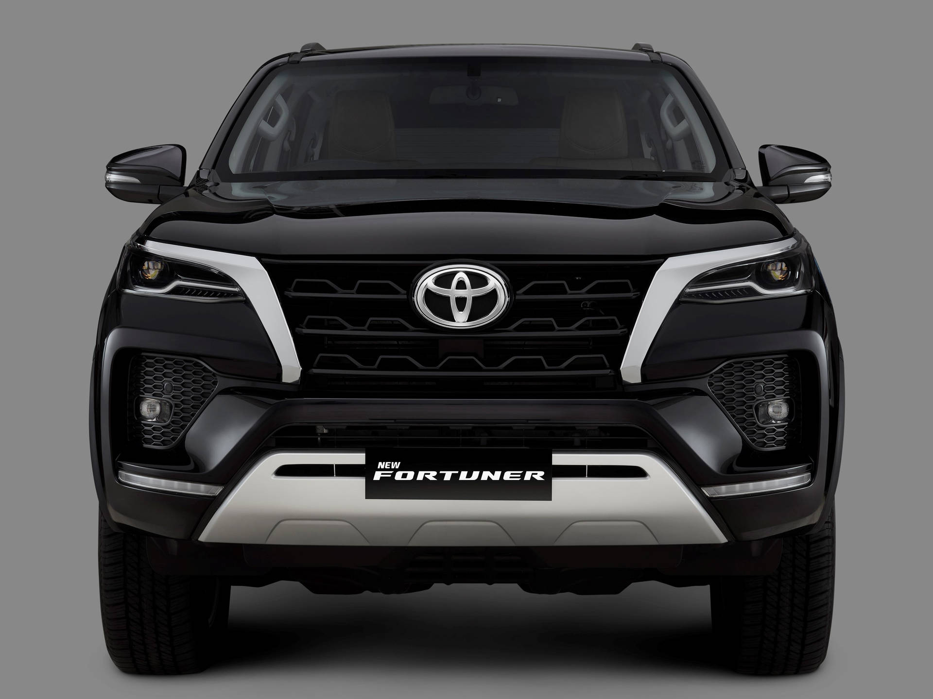 Toyotafortuner Black Legender Modello 2021 Sfondo