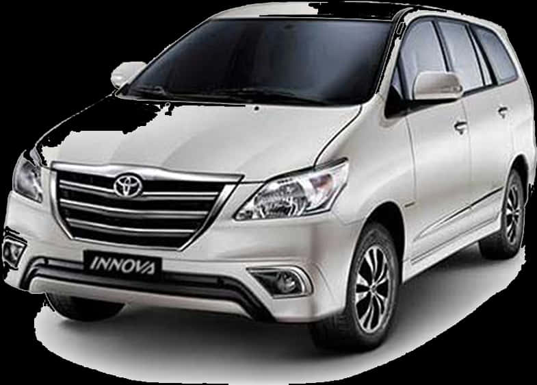 Toyota Innova Silver M P V PNG