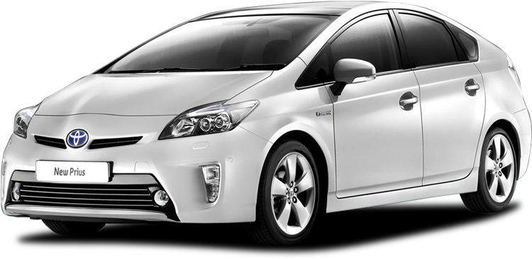 Toyota Prius New Model Silver PNG
