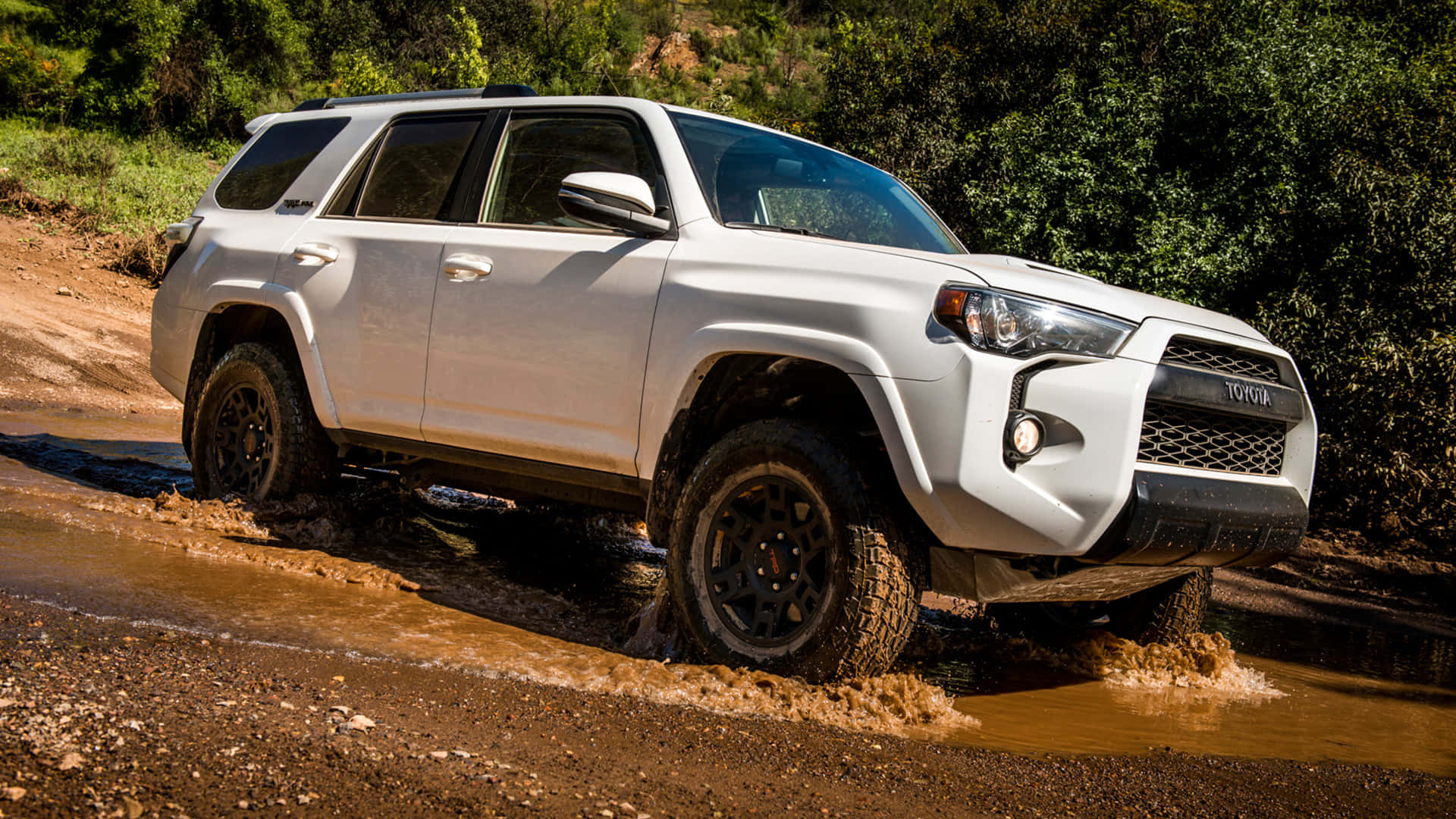 Get behind the wheel of a Toyota TRD Wallpaper