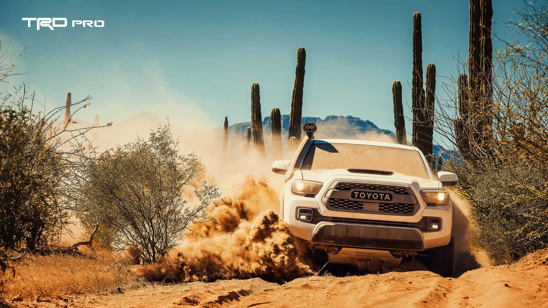 Explore The World On The Powerful Toyota TRD Wallpaper