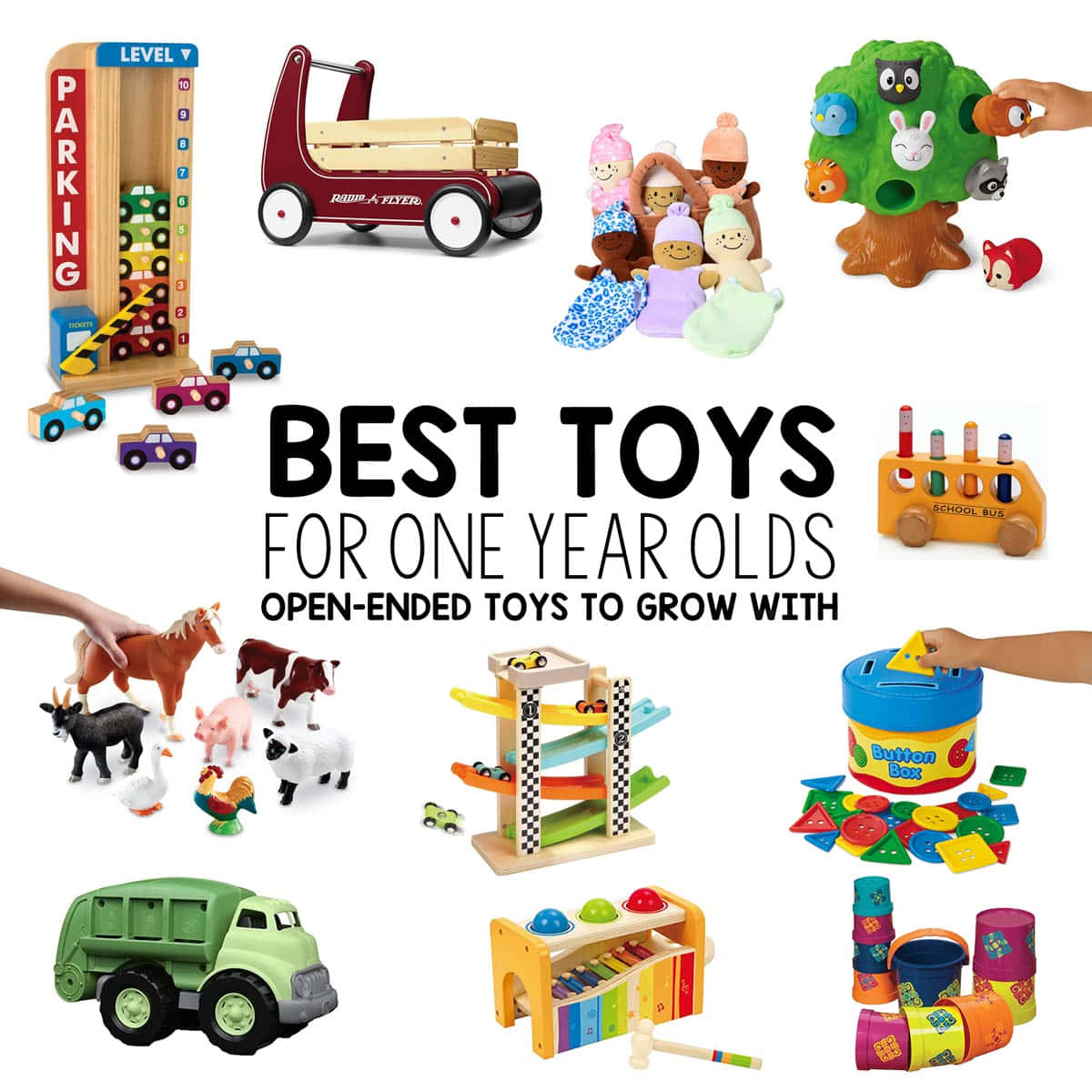 Einesammlung Bunter, Spaßiger Spielzeuge, Perfekt Für Jedes Kind!