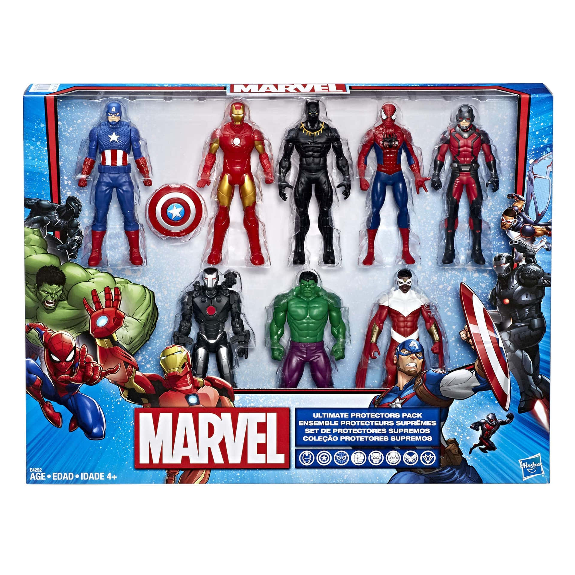 Conjuntode Figuras De Acción De Marvel