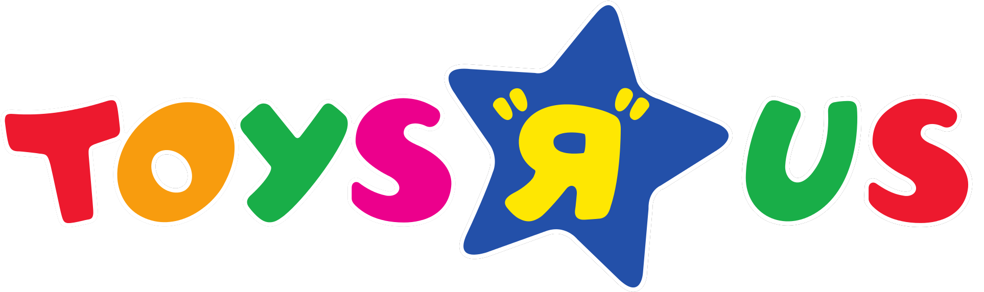 Toys R Us Colorful Logo PNG