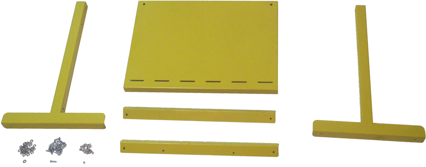 Track Hurdle Components Disassembled PNG