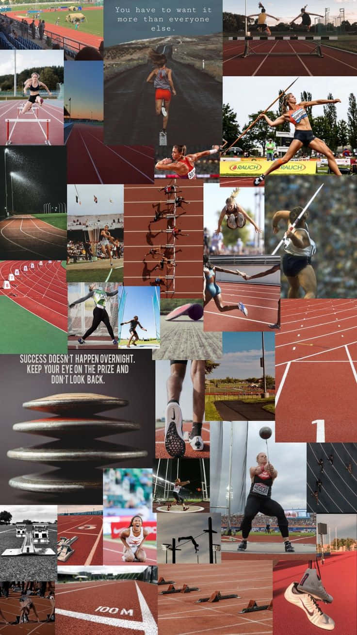 Trackand Field Inspiration Collage.jpg Wallpaper