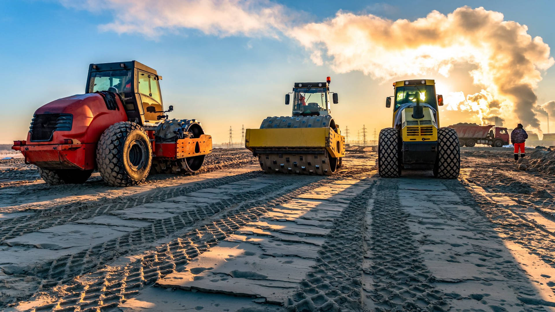 Tractor Bulldozer Construction Operator Wallpaper