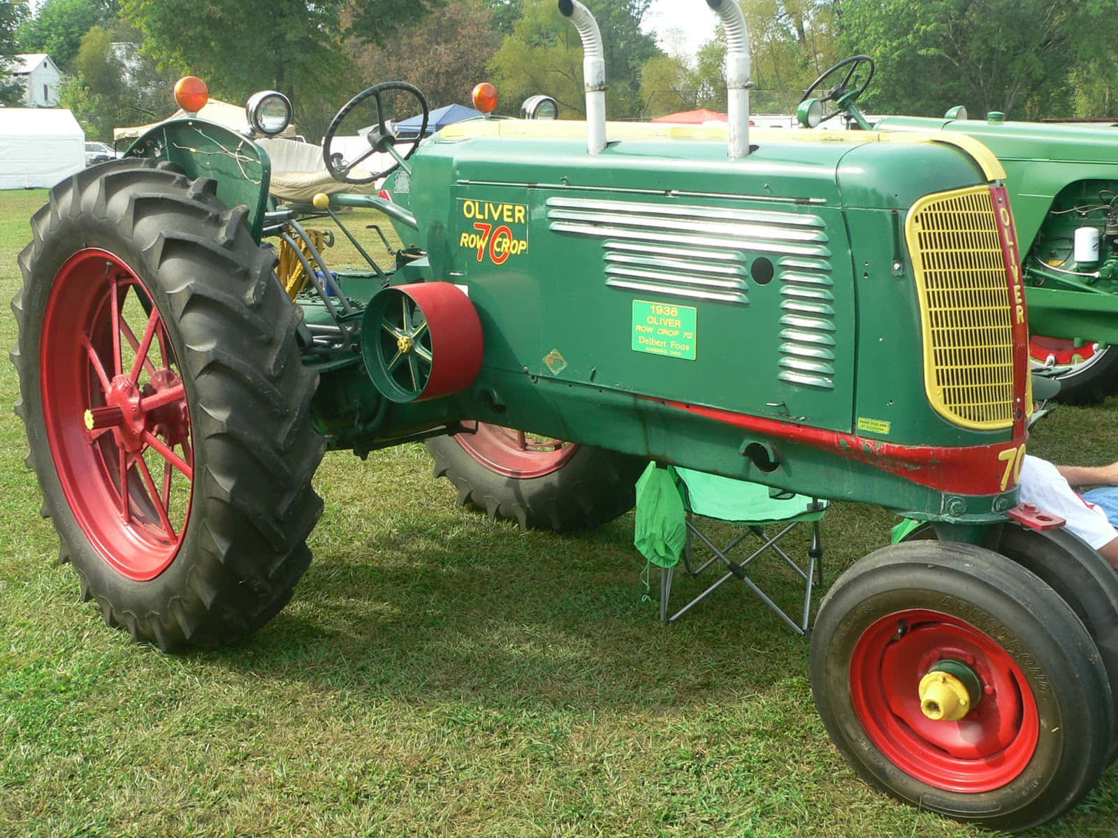 Oliver Row Crop Tractor Picture
