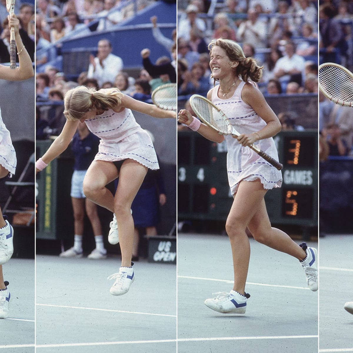 Tracy Austin Laughing And Running Wallpaper