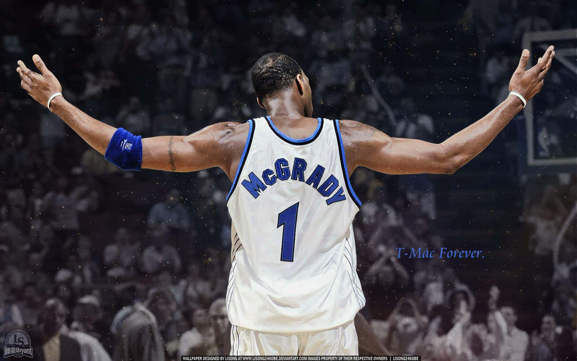 Tracy Mcgrady in Action Wallpaper