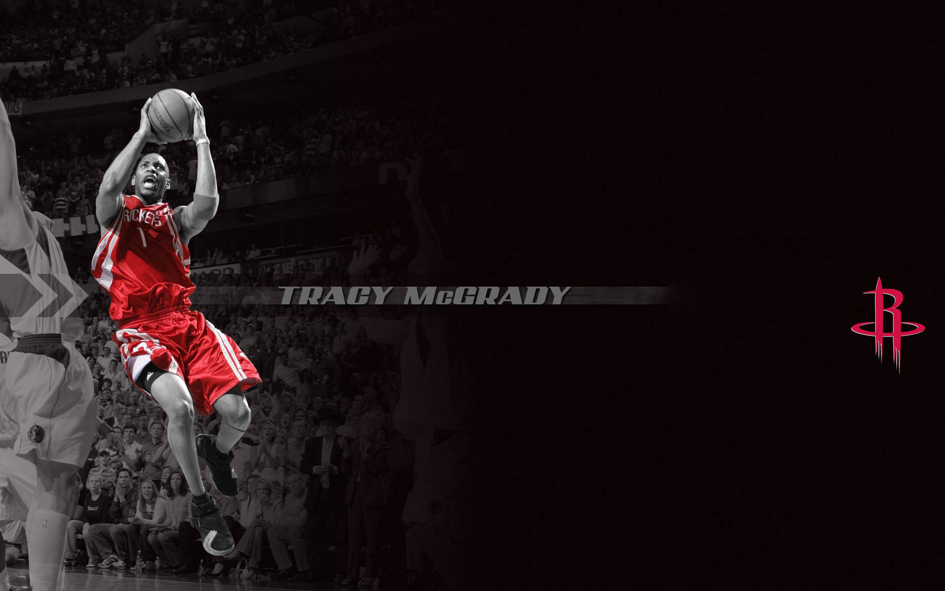 Tracy McGrady fra Houston Rockets Wallpaper