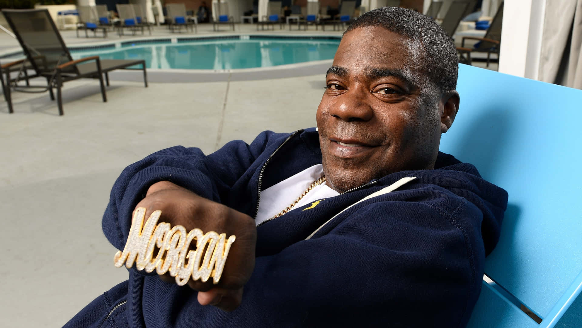 Comediantey Actor Estadounidense, Tracy Morgan Fondo de pantalla