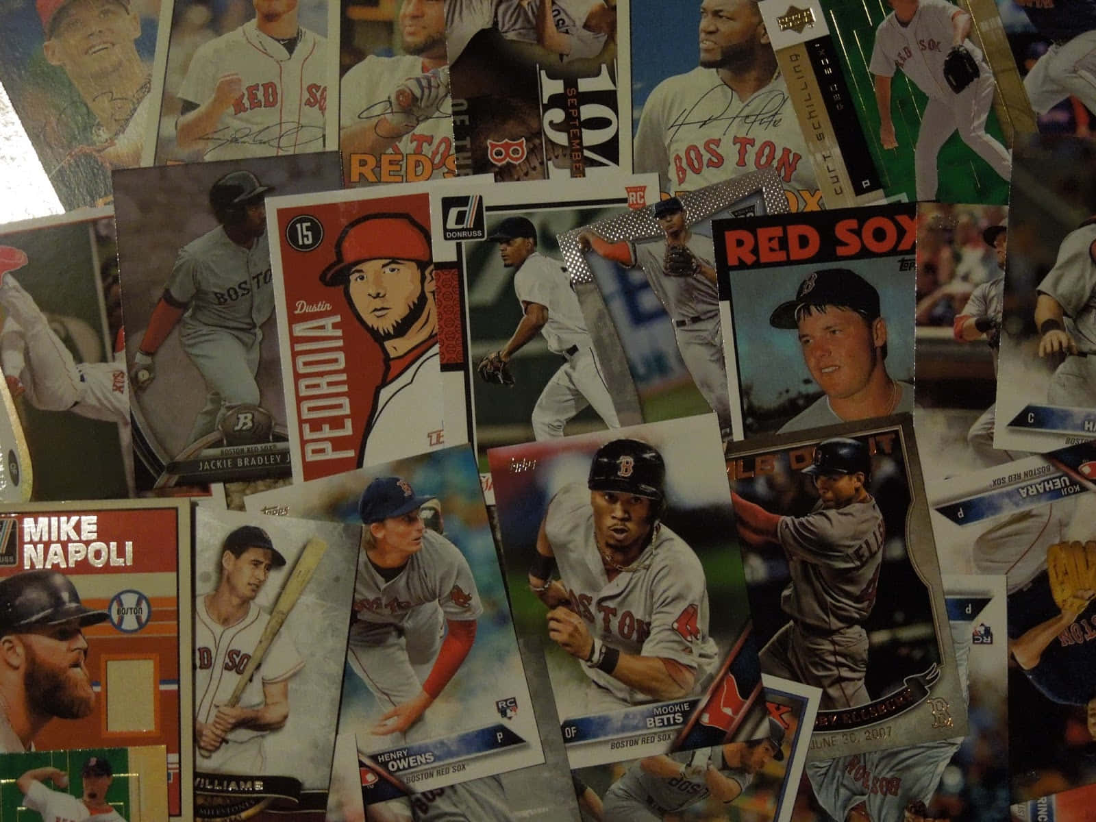 A Large Group Of Baseball Cards
