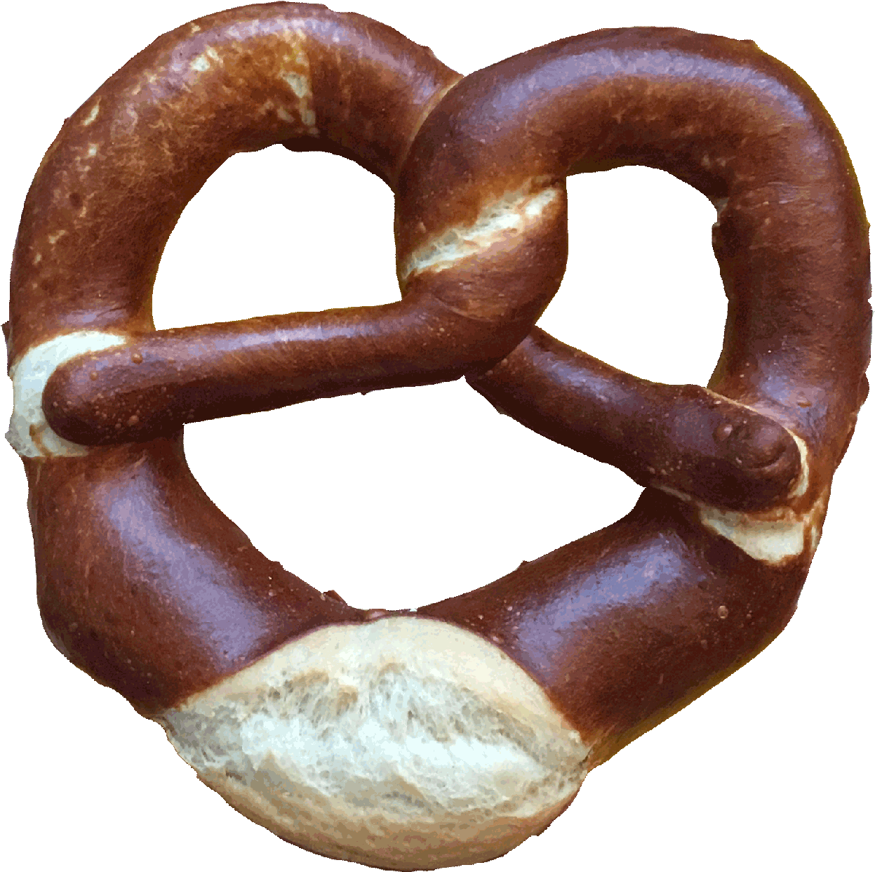 Traditional Baked Pretzel PNG