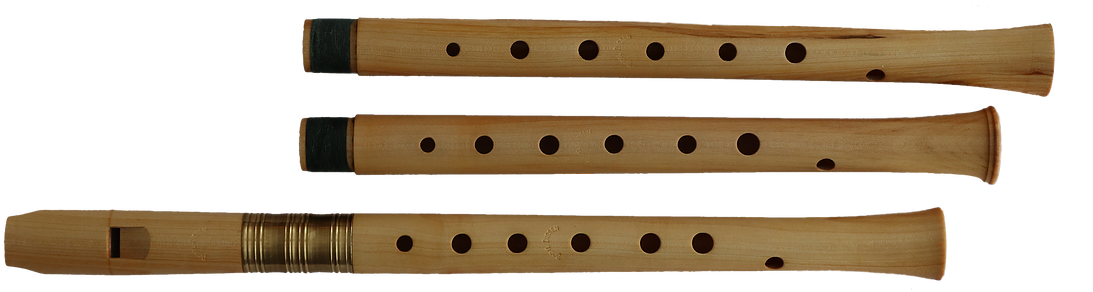 Traditional Bansuri Flutes PNG