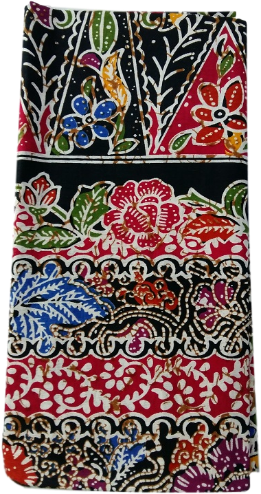 Traditional Batik Fabric Patterns PNG
