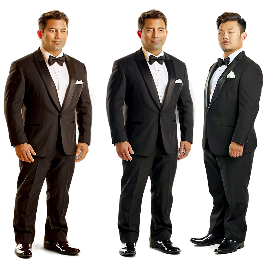 Download Traditional Black Tie Tuxedo Png 73 | Wallpapers.com