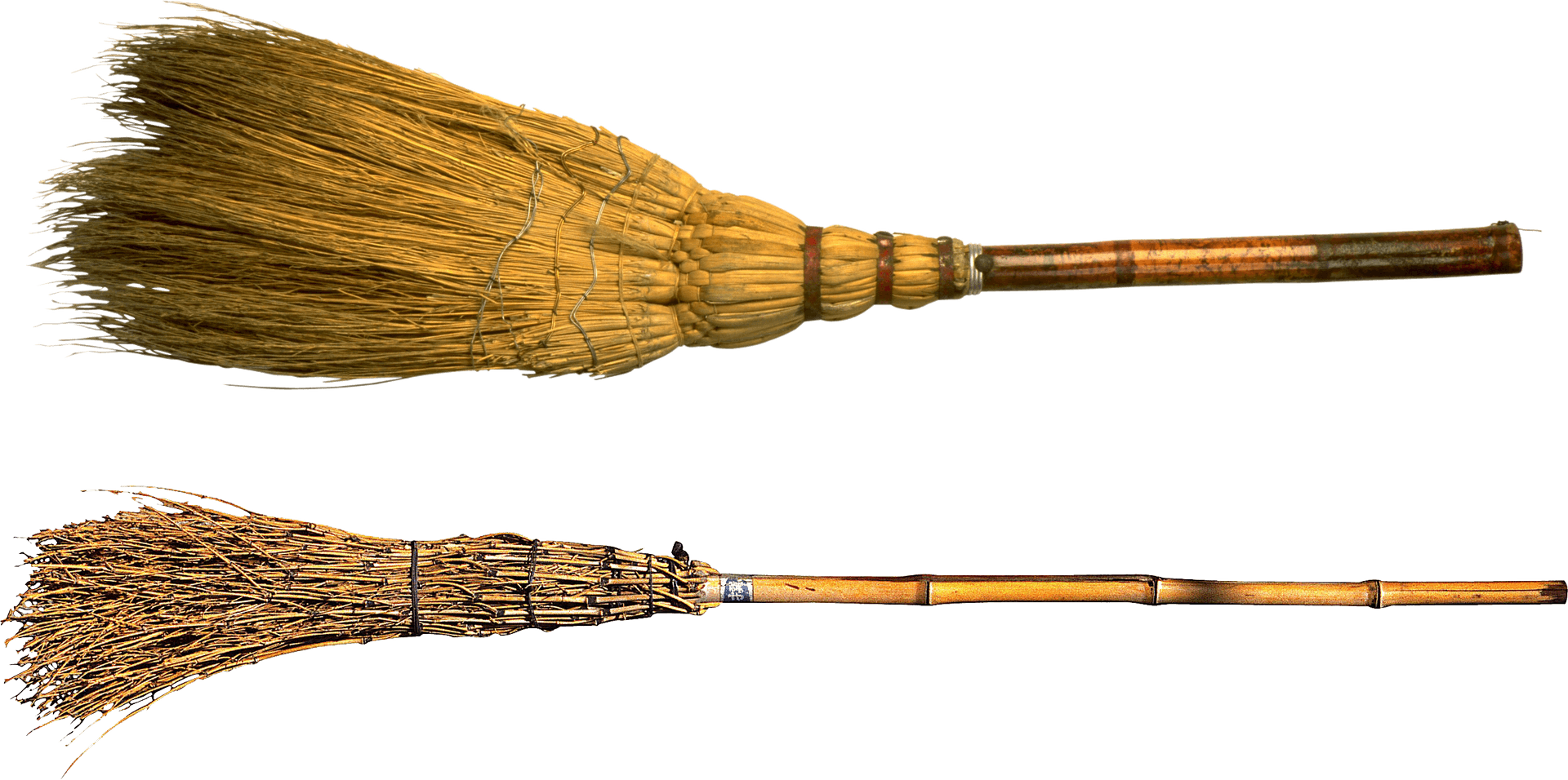 Traditional Brooms Comparison PNG