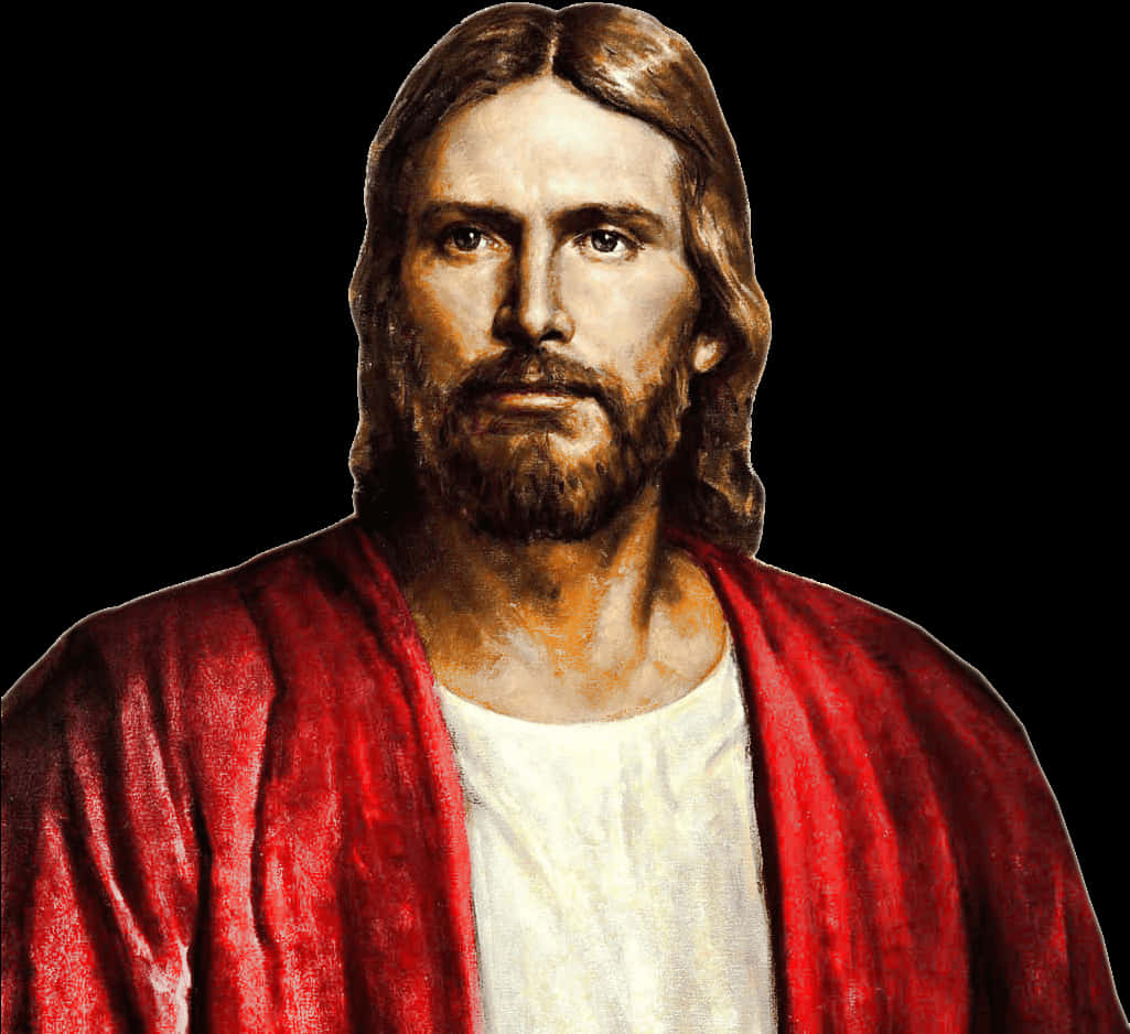 Traditional Depictionof Jesus PNG