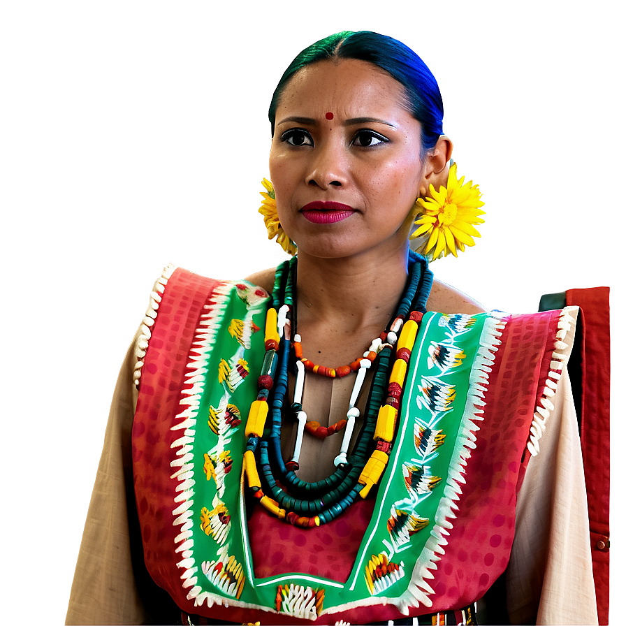 Traditional Dress Png 06202024 PNG