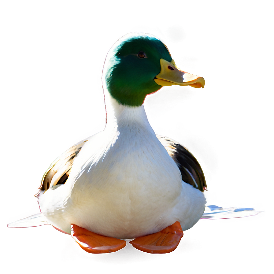Traditional Duck Painting Png Gff PNG