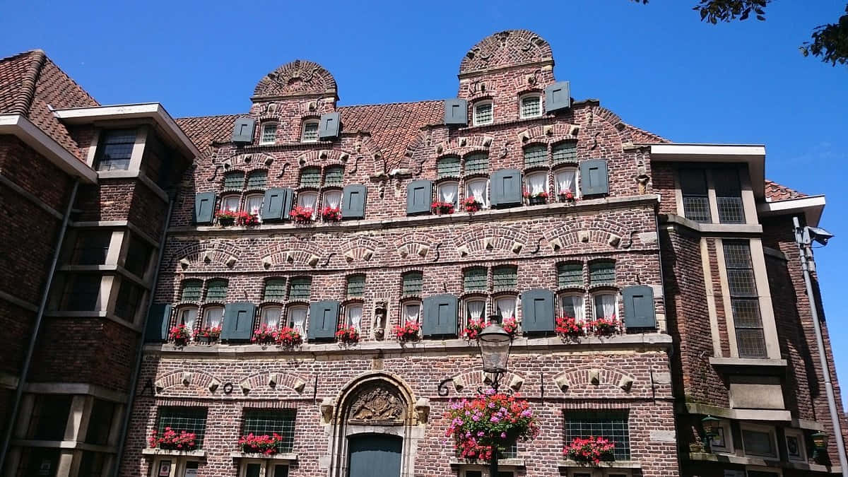 Traditional Dutch Architecture Venlo Wallpaper