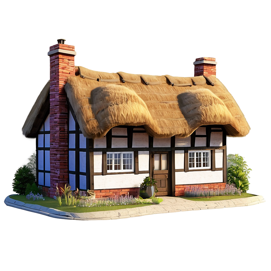 Traditional English Cottage Png Apf PNG