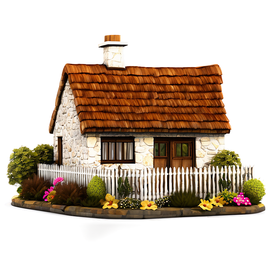 Traditional English Cottage Png Vvi91 PNG